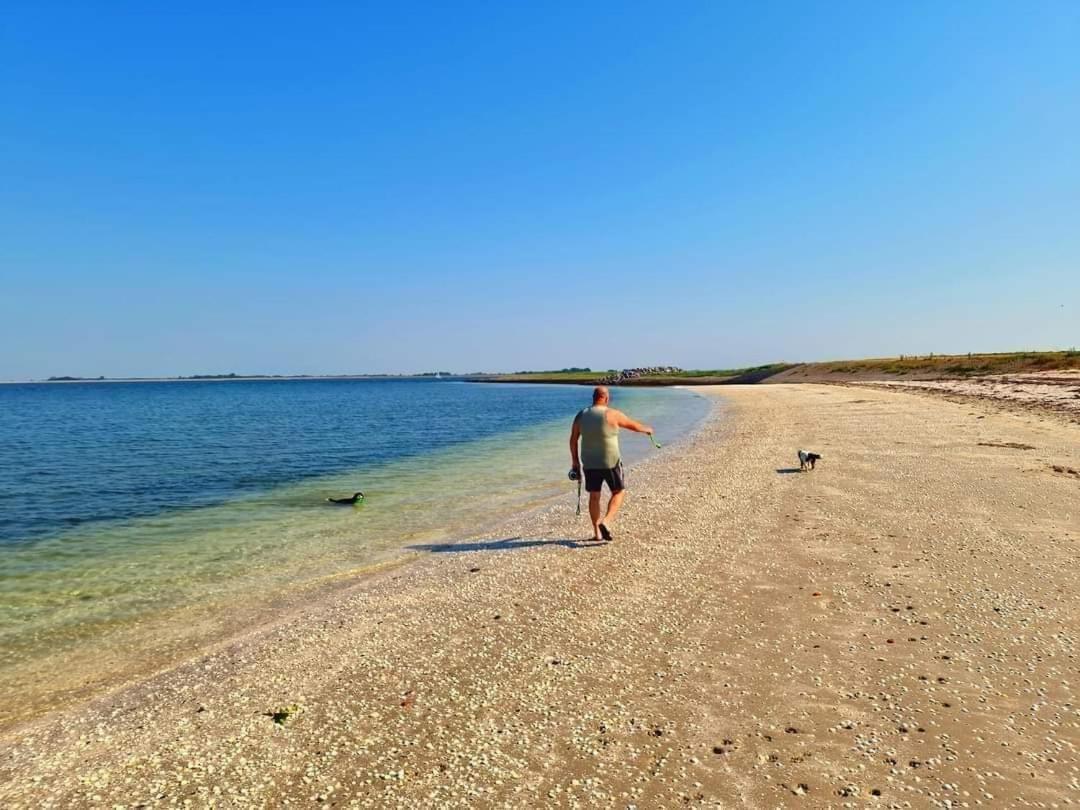 De Corner Van Zeeland Met Jacuzzi Sint Annaland Exteriör bild